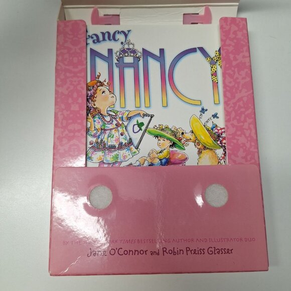 Fancy Nancy Book Set Handle Case Four Set Wonderful World Girl Kids Children Art - Picture 3 of 9